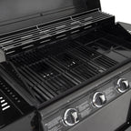 Barbecue au gaz Sorrento - 4 brûleurs avec thermomètre 14kW