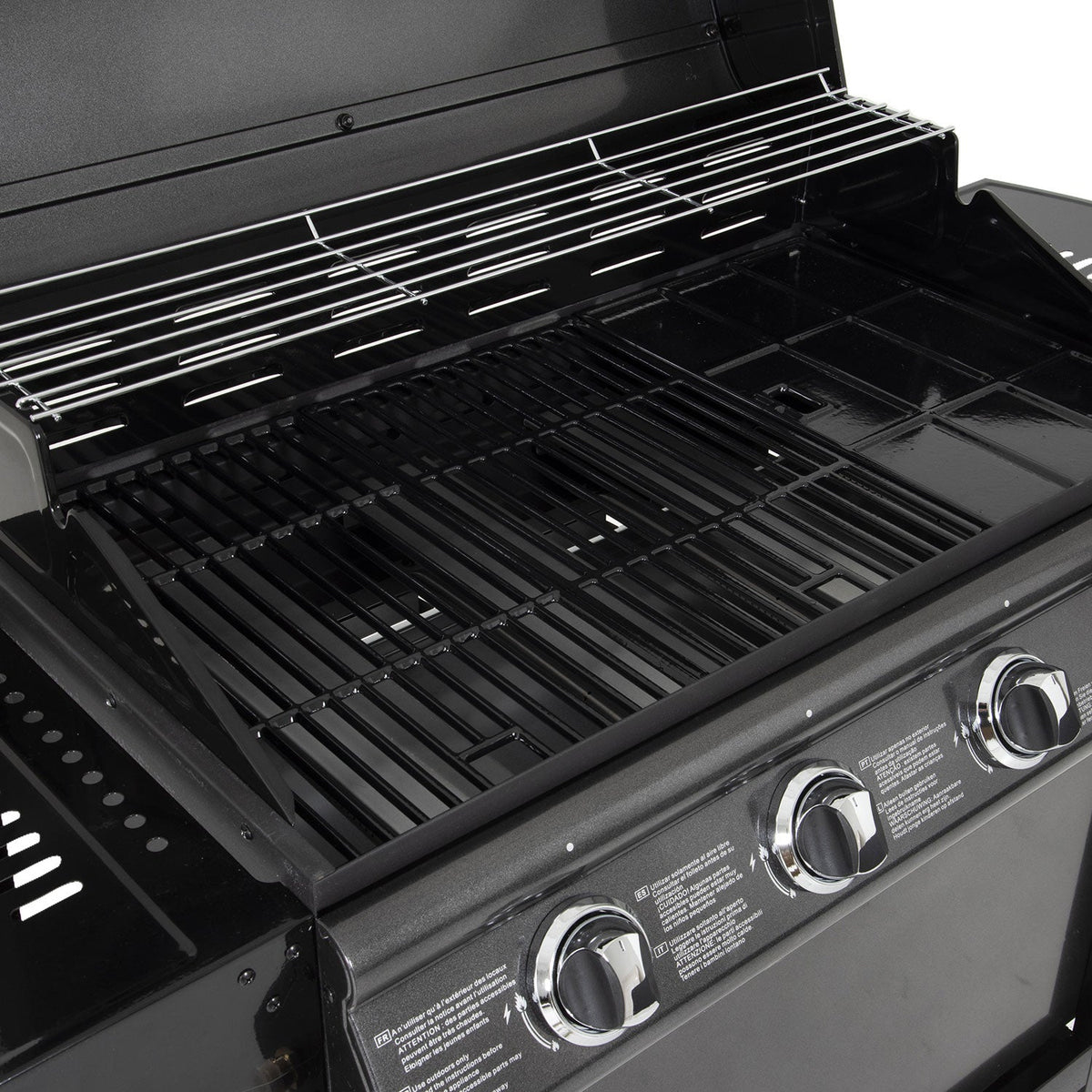 Barbecue au gaz Sorrento - 4 brûleurs avec thermomètre 14kW