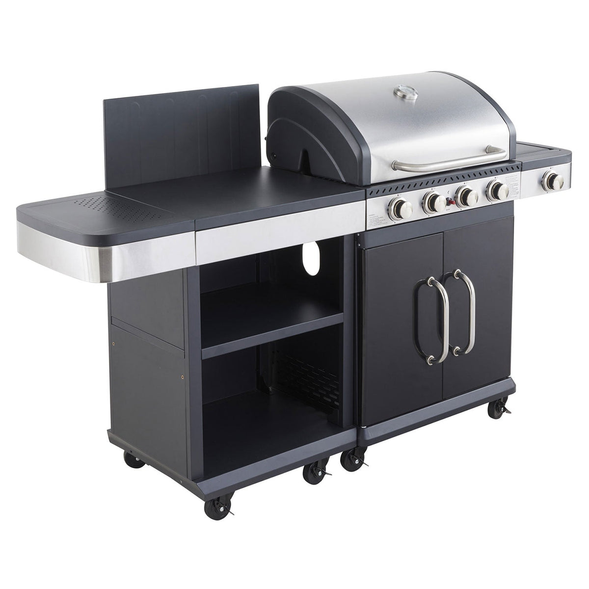 Gas barbecue Mallorca XL – 4 burners 14.5 kW with side table