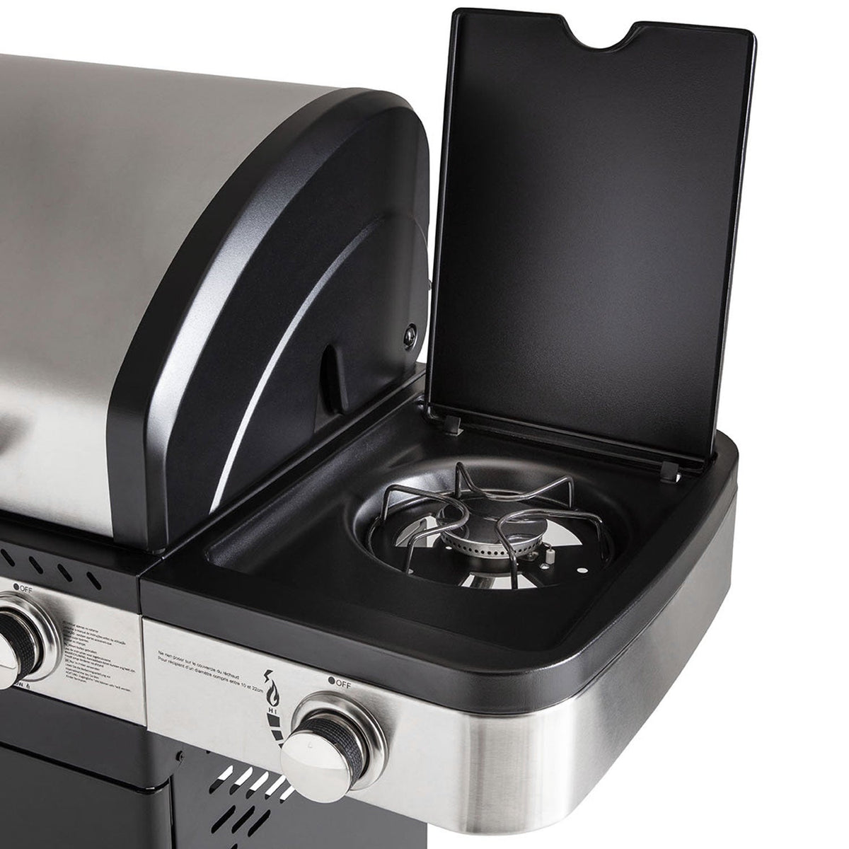 Gas barbecue Mallorca XL – 4 burners 14.5 kW with side table