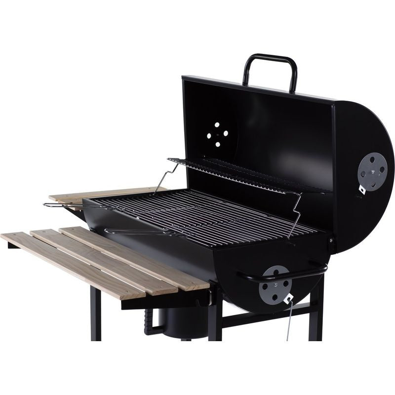 American Charcoal Barbecue REVO Granada - Large Cooking Surface - Smoker