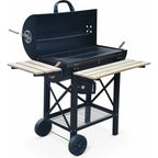 American Charcoal Barbecue REVO Malaga – Smoker with Thermometer