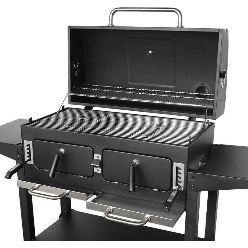 Barbecue Grill Charcoal REVO Seville XL – Smoker – Adjustable Charcoal Tray