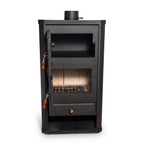 Poêle à bois REVO 12 kW – Four intégré – Sortie supérieure