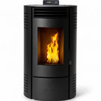 Poêle à granulés REVO 11,6 kW – Étanche – Canalisable – Réservoir 15 kg – Jusqu'à 240 m³ – Programmable