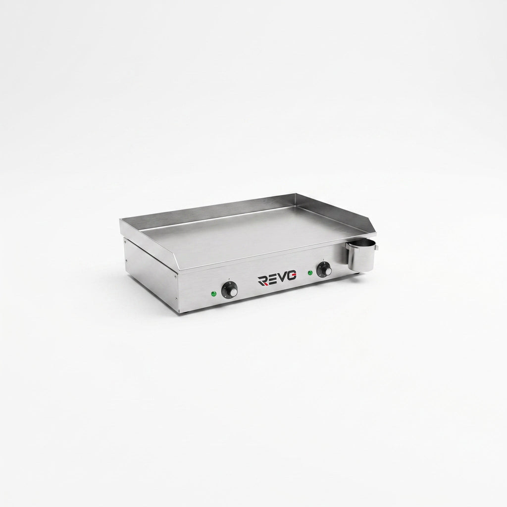 Pack Plancha Électrique REVO Alicante – Chariot et Accessoires Inclus – 2400 W
