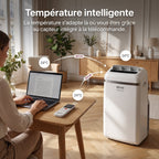 Climatiseur mobile REVO AirSense 10 – 10 000 BTU – Classe A+ – Climatisation, ventilation et déshumidification