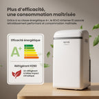 Climatiseur mobile REVO AirSense 10 – 10 000 BTU – Classe A+ – Climatisation, ventilation et déshumidification