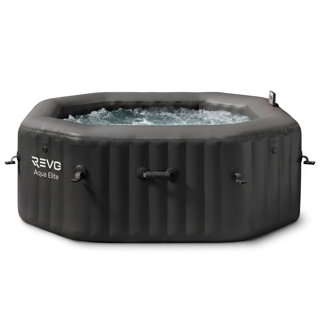 Spa gonflable REVO Aqua Elite – 4 places – 120 jets – Chauffage 40°C – Wi-Fi