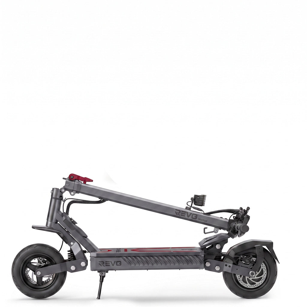Trottinette électrique REVO Vector – 1100 W max. – Autonomie 70 km – Batterie 48 V 13 Ah – Pneus 10" – Suspension et NFC