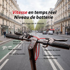 Trottinette électrique REVO Pulse – 750 W – Autonomie 45 km – Batterie 48 V 14 Ah – Pneus 9,3" – 4 modes