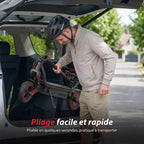 Trottinette électrique REVO Pulse – 750 W – Autonomie 45 km – Batterie 48 V 14 Ah – Pneus 9,3" – 4 modes