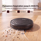 Robot aspirateur laveur REVO G20 Pro – 4 500 Pa – Autonomie jusqu’à 180 min – Contrôle par application