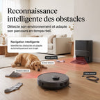 Robot aspirateur laveur REVO Apex 25 noir – 25 000 Pa avec station multifonctionnelle et navigation intelligente