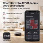 Robot aspirateur REVO SlimForce 22 – 2 200 Pa, connecté et autonomie de 120 min