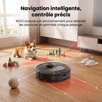 Robot Aspirateur REVO Vector 5 – Laveur 3-en-1 5 000 Pa avec navigation intelligente et contrôle connecté