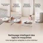 Robot Aspirateur Laveur REVO Vortex 19 – 19 000 Pa avec Station Automatique & Navigation Intelligente