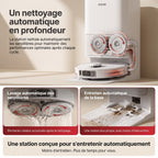 Robot Aspirateur Laveur REVO Vortex 19 – 19 000 Pa avec Station Automatique & Navigation Intelligente