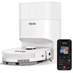 Robot aspirateur laveur REVO Vortex 13 – 13 000 Pa avec station auto-vidage et navigation laser