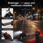 Trottinette électrique REVO Titan 800 – 800 W – Autonomie 45 km – Batterie 48 V 15 Ah – Pneus tout-terrain 10 po