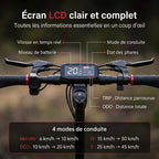 Trottinette électrique REVO Titan 800 – 800 W – Autonomie 45 km – Batterie 48 V 15 Ah – Pneus tout-terrain 10 po
