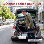 Trottinette Électrique REVO Nova – 350 W (Crête 650 W) – Autonomie 30-35 km – Batterie 36V 7,8 Ah – Pneus 8,5" Nid d'Abeille