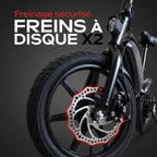 Draisienne Électrique REVO Volt – 350 W – Autonomie 15 à 20 km – Batterie 36V – Pliable – Freins à Disque Avant/Arrière