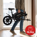 Draisienne Électrique REVO Volt – 350 W – Autonomie 15 à 20 km – Batterie 36V – Pliable – Freins à Disque Avant/Arrière