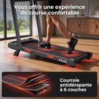 Tapis de course pliable REVO Vantage – Moteur 3,0 CV – Inclinaison manuelle 16 % – Vitesse 1-10 km/h – Télécommande