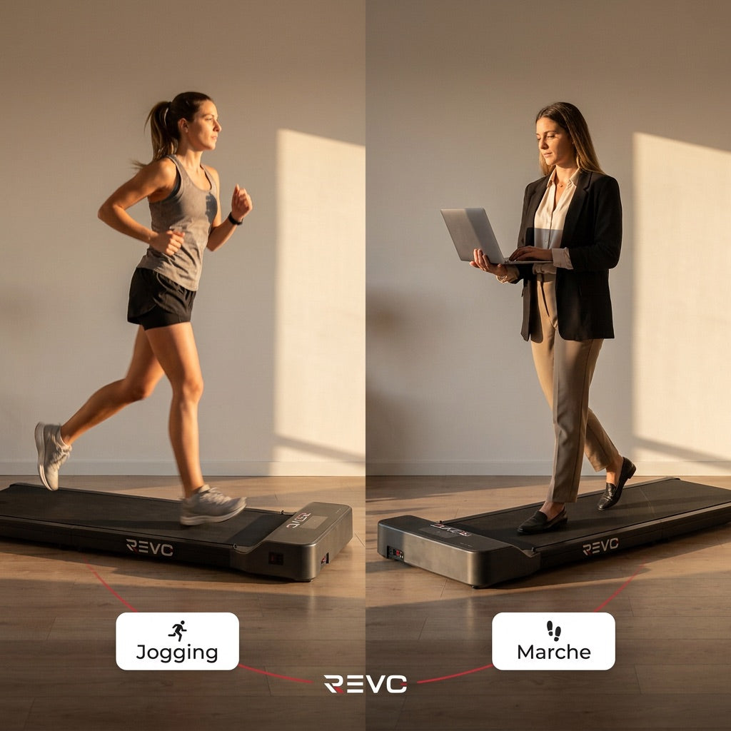 Folding Treadmill REVO WalkingPad – 6 km/h – 110 kg Load – LED Display