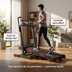 REVO Summit Folding Treadmill – 10km/h – 159kg Load – LED Display