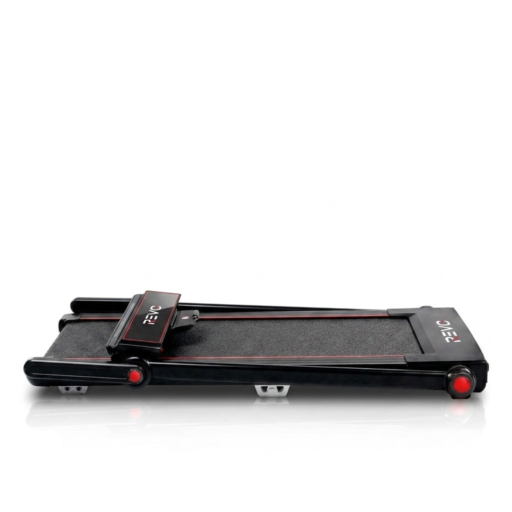 REVO Tempo 16 Folding Treadmill – 1 to 16 km/h – 16 Programs – 120 × 45 cm Surface – Ultra-Compact 19 cm Fold