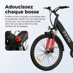 Electric Bicycle REVO Venture – 250 W – Range up to 100 km – 561.6 Wh Battery – 27.5 Wheels – Hydraulic Brakes