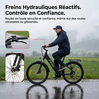 Electric Bicycle REVO Venture – 250 W – Range up to 100 km – 561.6 Wh Battery – 27.5 Wheels – Hydraulic Brakes