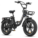 Electric Fat Bike REVO Terra Boost – 250 W – Range up to 126 km – 48 V 13 Ah Battery – 75 Nm Torque – 20 x 4 Tires