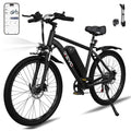 Electric Mountain Bike REVO Trail – 250 W – Range 35 to 90 km – 36 V 10.4 Ah Battery – 26-inch Tires – 7 Speeds