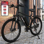 Electric Mountain Bike REVO Trail – 250 W – Range 35 to 90 km – 36 V 10.4 Ah Battery – 26-inch Tires – 7 Speeds