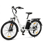 Vélo Électrique REVO CityFlow – 250 W – Autonomie 90 km – Batterie 561,6 Wh – Shimano 7 Vitesses – Roues 26 pouces