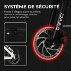 Electric Bike REVO Metro – 26″ – 500 W Motor – 36 V 15 Ah Battery – Shimano 7 Speeds – Suspension Fork