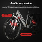 REVO Nomad 26″ Electric Bike – 250W Motor – 35–90 km Range – Removable 36V 10.4Ah Battery – 7 Speeds – Disc Brakes