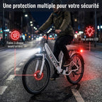 REVO Nomad 26″ Electric Bike – 250W Motor – 35–90 km Range – Removable 36V 10.4Ah Battery – 7 Speeds – Disc Brakes