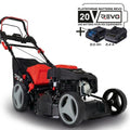 Tondeuse Thermique Tractée REVO Dominus 53 – 224 cm³ / 6 CV – Coupe 53 cm – Démarrage Électrique 20 V – Bac 65 L – Jusqu’à 1 800 m²