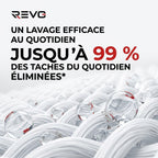 REVO Pure 7 – Lave-linge 7 kg – Classe A – 1 200 tr/min – 12 programmes – Vapeur