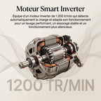 Front-Load Washing Machine REVO Nova 7 – 7 kg Washing Machine – Class A – 1200 rpm – 15 Programs & Steam.