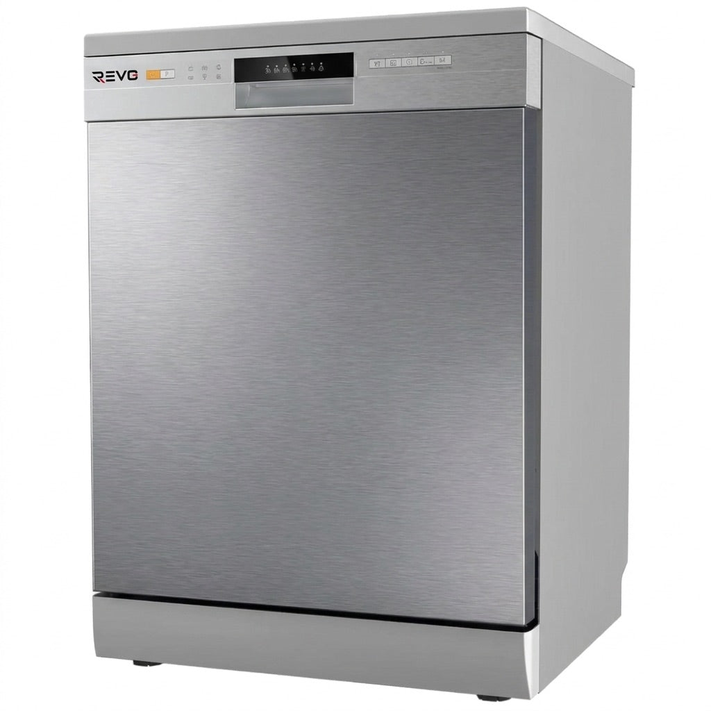Free-Standing Dishwasher REVO Soreva 12 – 12 Place Settings – 47 dB – 6 Programs – Hygienic Wash 72°C – Stainless Steel