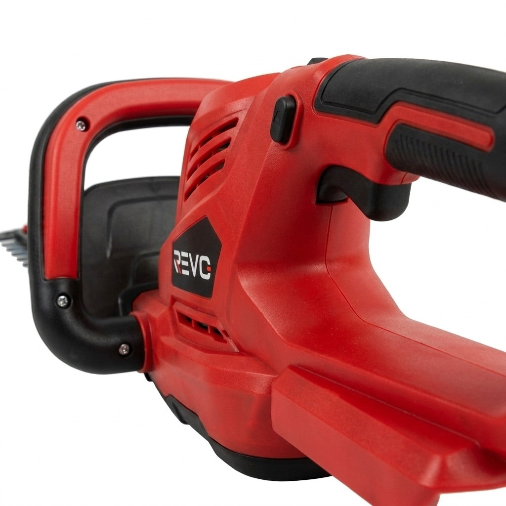 Cordless Hedge Trimmer REVO Vektor 50 – 18 V – 50 cm Blade – Brushless Motor – 3 Speeds – 35 mm Spacing