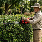 Cordless Hedge Trimmer REVO Vektor 50 – 18 V – 50 cm Blade – Brushless Motor – 3 Speeds – 35 mm Spacing