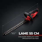 Cordless Hedge Trimmer REVO Silex 55 – 18V – 55cm Blade – Cuts up to 19mm – Up to 75min Run Time