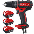REVO Torq 62 Cordless Hammer Drill – 18V – 62Nm – 3 x 4.0Ah Batteries – 2 Speed