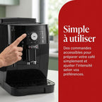 REVO Essenza Bean-to-Cup Coffee Machine – Automatic Espresso Grinder 1450W – 2 Coffees – Steam Nozzle – 13-Setting Grinder